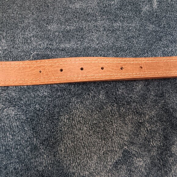 Haband Handmade in USA Leather Belt - Picture 7 of 9